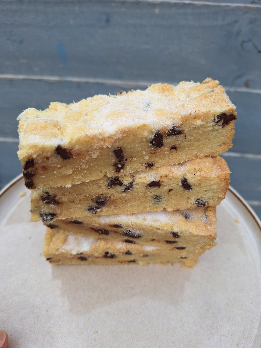 Chocolate chip All butter shortbread - pack of 2