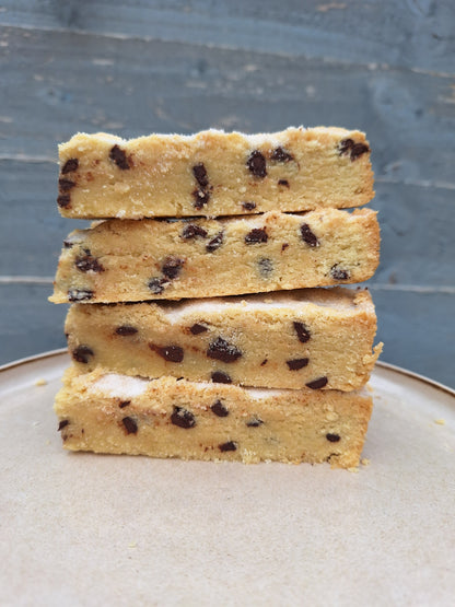 Chocolate chip All butter shortbread - pack of 2