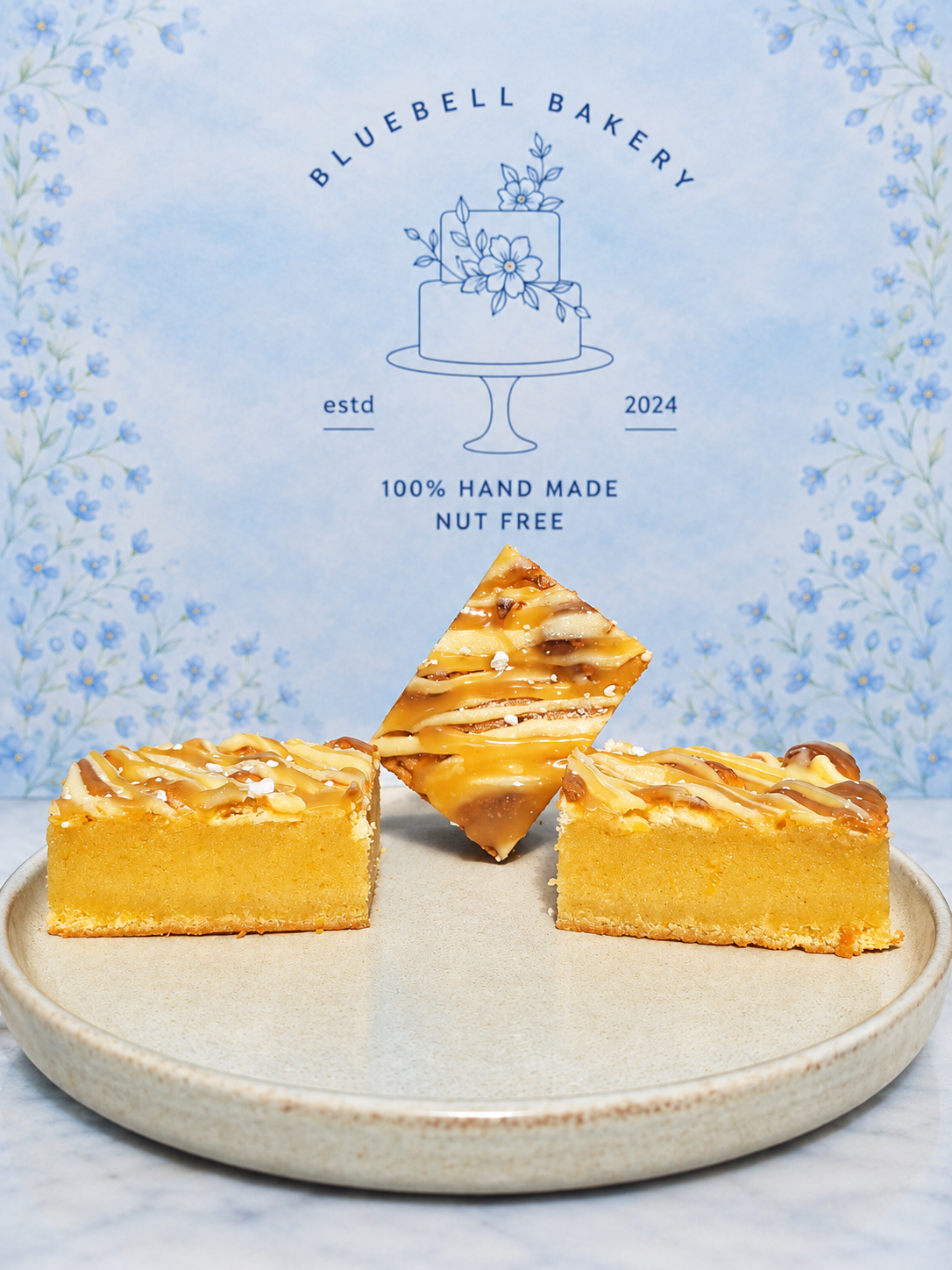 Lemon meringue blondie
