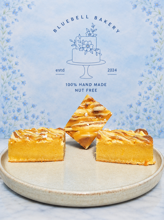 Lemon meringue blondie